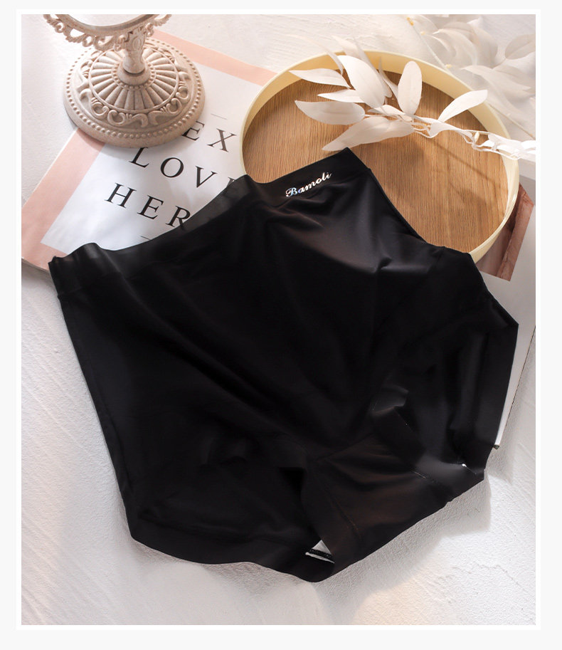 Pregnant Women's Underpants Ice Silk Seamless Purified Cotton Crotch Plus Size 100.00kg Special Underwear for Early and Late Pregnancy Thin — 21