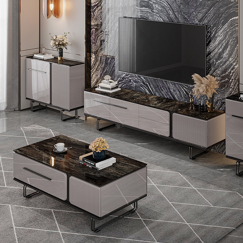 Pernet Item Minimal Rock Tea Cabinet of Modern Simple Living Room Small Household Cabinet 2022