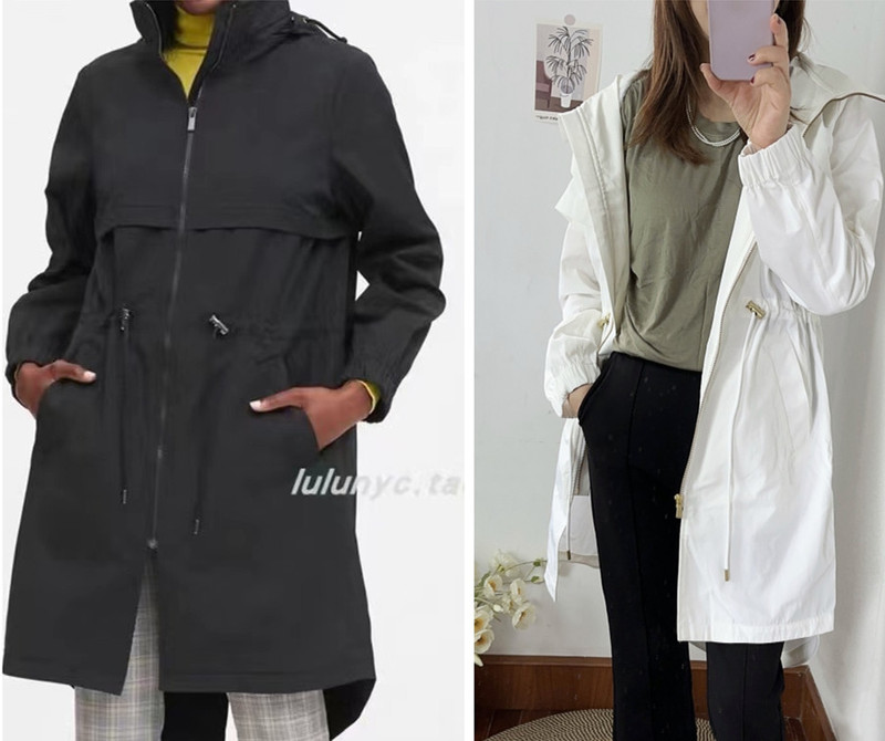 Banana Republic Banana Republic Long Casual Sports Style Waterproof Fabric Hooded Windbreaker