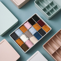 Underwear storage box socks underwear box split drawer type children put shorts partition artifact bra Plaid