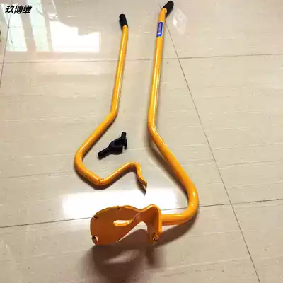 Large and small truck tire repair tool set vacuum tire special disassembly and assembly tool manual tire padded large rake