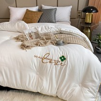 Mengjie home textile soy fiber quilt four seasons of general core core winter is thickened warmth dorm single student spring and autumn