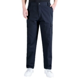 Мужские хлопковые износостойкие штаны для работы для отдыха, увеличенная толщина, свободный прямой крой