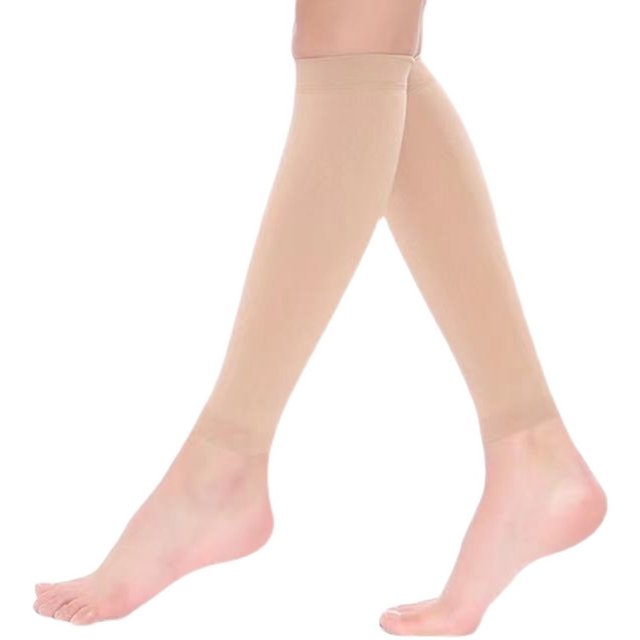 Pantyhose presses elastic venous stockings for women and men sports calf mid-aged and older calf thin leg ບາງ tendon ຂະຫນາດໃຫຍ່ແລະພະຍາບານປ້ອງກັນກໍາມະຈອນ