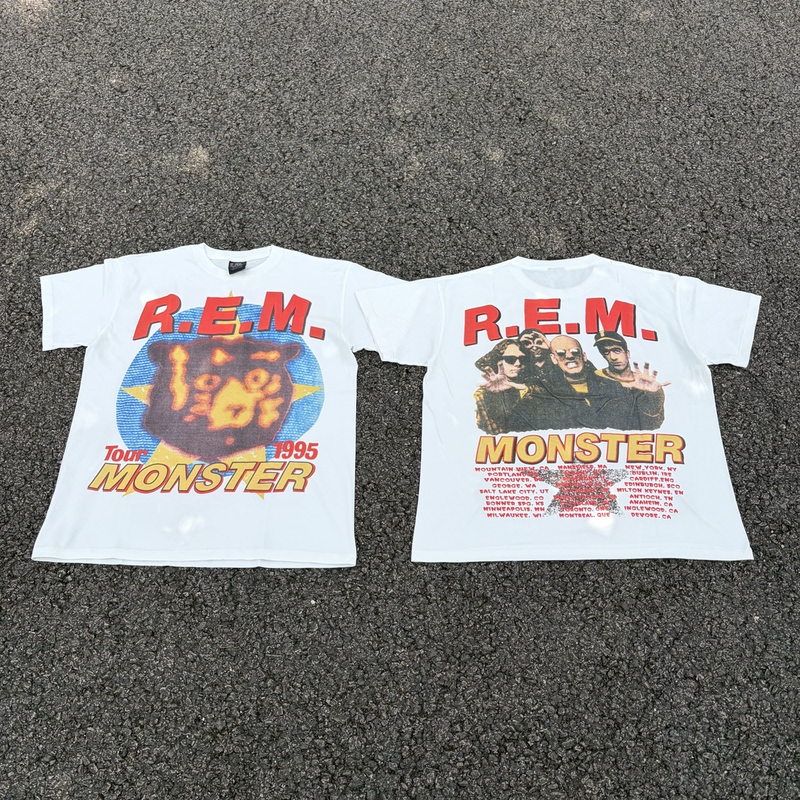 In Stock: Slim Man's Independent R.E.M. Vintage Tee - Eyes Are Moving Fast Band Tee