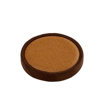 Japanese round futon Buddhist hall meditation mat rattan mat surface coconut palm core cross-legged cushion tatami tea room cushion