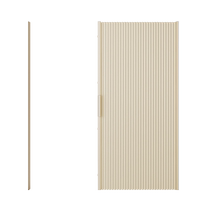 Bathroom wet and dry separation shower curtain partition invisible folding magnetic waterproof cloth bathroom shower curtain anti-mold artifact