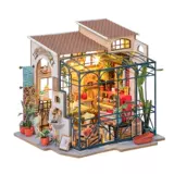 Хижина, конструктор, радужный деревянный домик, «сделай сам», подарок на день рождения, 3D