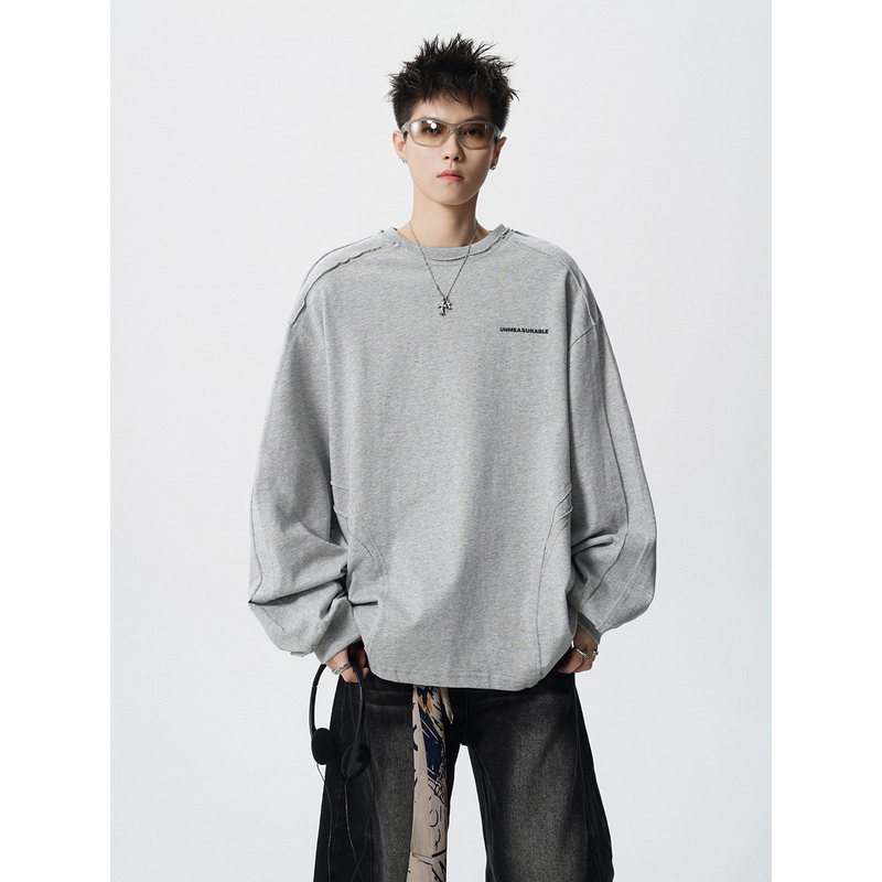 2026 New American Retro Letter Print Long-Sleeve T-Shirt for Men and Women, Loose Casual Versatile Couple Outfit Top Trendy 2026 New American Retro Letter Print Long-Sleeve T-Shirt for Men and Women, Loose Casual Versatile Couple Outfit Top Trendy