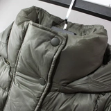 Длинная куртка, комфортная толстовка с капюшоном, пуховик, средней длины, по фигуре