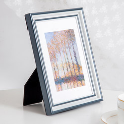 Casual Scandinavian Style Photo Frame Stand 6-Inch 7inch 8inch Desktop Ornament Picture Frame Wall Hanging Photo Printing