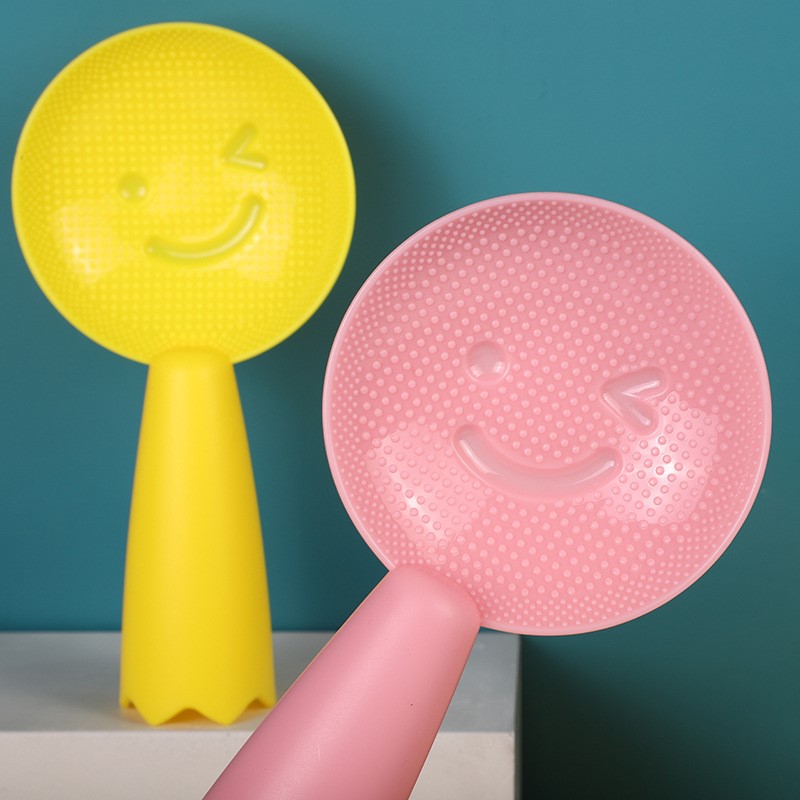 Stand-up rice spoon Home non-stick rice rice rice cooker rice spoon creative cute smiley face hit rice scoop rice spatula