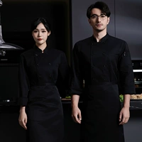 LF-высокий уровень чистых белых двойных рукавов с длинными рукавами черные длинные рукава (одиночные вершины)