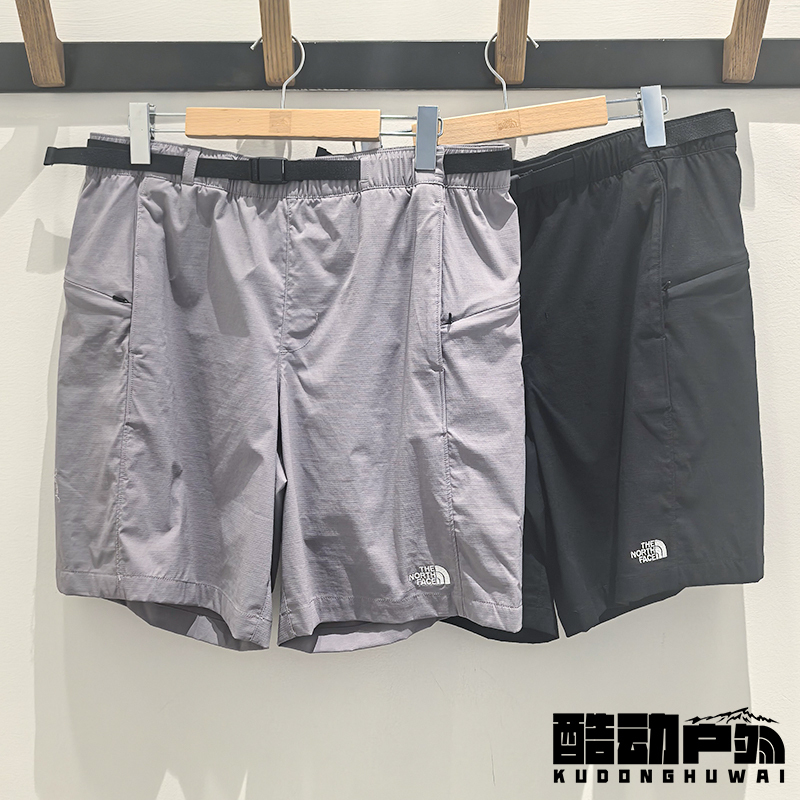 26 Summer New Thenorthface Outdoor Hiking Sports Water-Repellent Casual Shorts for Men 8Dfw