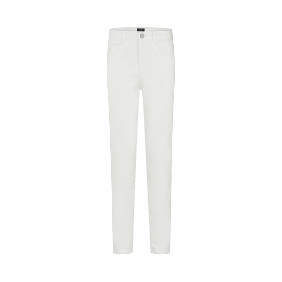 
RARE Weiya men's pants spring and summer new brand elements embroidered pants slim white washing jeans men
