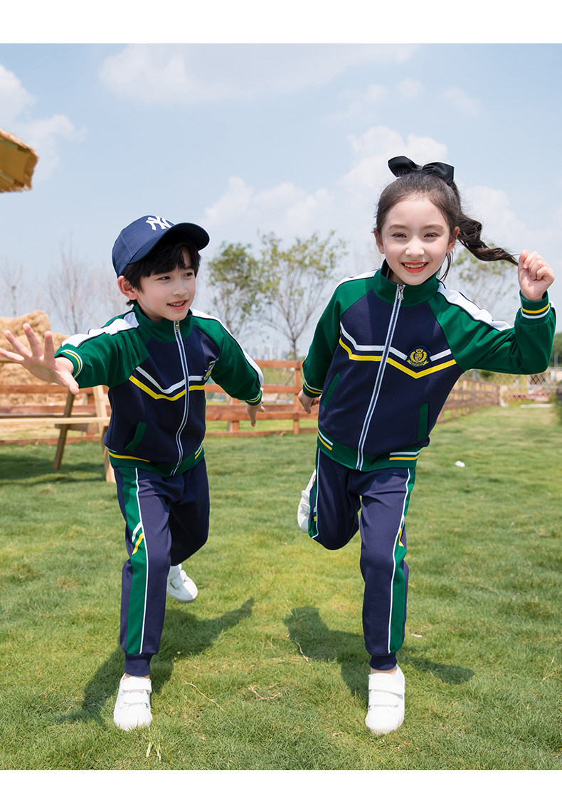 Форма для школьников и студентов, бейсбольный детский спортивный осенний комплект для детского сада, 3 предмета 