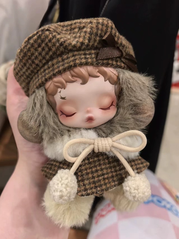 Sp Light Source Mumu Doll Clothes New Super Cute Healing Style Dress-Up Vinyl Doll Pendant Blind Box Doll Clothes