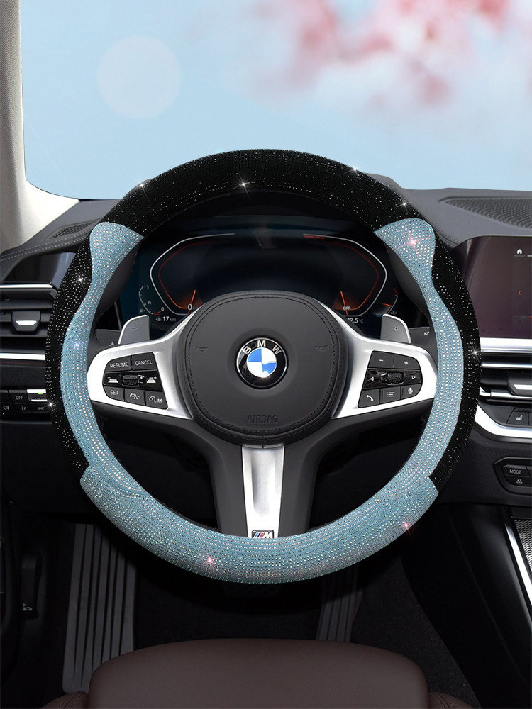 Bmw Steering Wheel Cover 3 Series 5 Series 1 Series X1X3X5X6 325Li 530Li Mini Steering Wheel Cover for Women