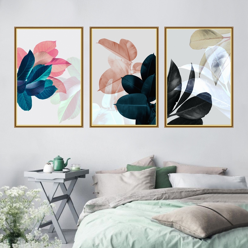 Creative room wallpaper decoration painting living room sofa background wall layout wallpaper self-adhesive personality photo frame painting wall sticker