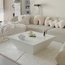 Full solid wood tea table TV cabinet modern minimalist Fancy Light Luxury minimalist Home High sense Design Tea Table