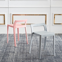 Plastic Stool Chair Backrest Primary And Middle School Students Painting Chair Training Sessions Thickening Cooked Glue Stools Desks Bench Mechanism Color