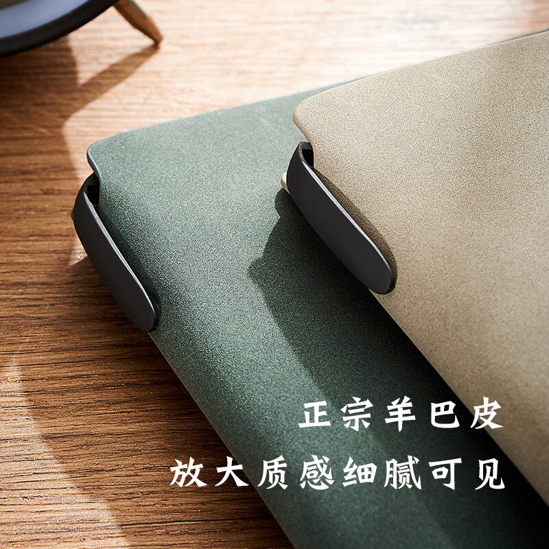 간단한 노트북 비즈니스 사용자 정의 두껍게 A5 소프트 가죽 회의는이 고급 절묘한 작업 메모장을 기록합니다.