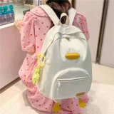 Ранец, вместительная и большая сумка через плечо, универсальный свежий японский милый рюкзак, в корейском стиле, для средней школы