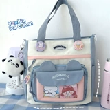 Шоппер, сумка для телефона, сумка на одно плечо, льняная сумка, универсальный вместительный и большой портфель, сумка для учебы