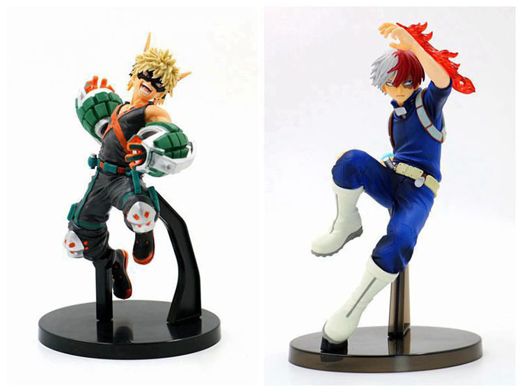 My Hero Academia 3rd Generation Booming Frozen Blast Hao Shengji Battle Edition Grabbing Machine Model Ornament Model