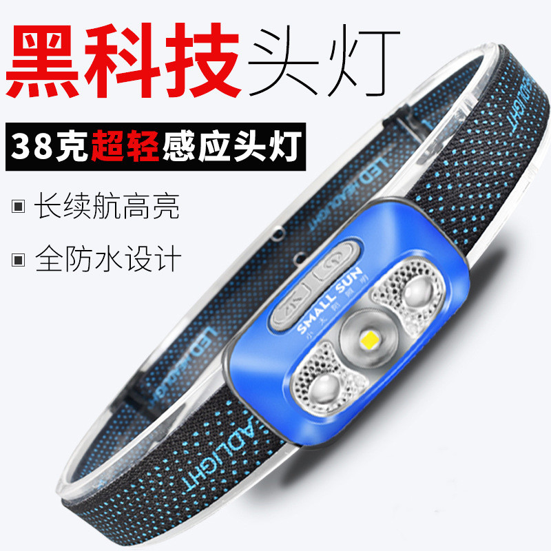 Electrician Headlights Zoom Yellow Light Flashlight Wearing Mini Astigmatism New Pedicure Special Night Fishing Field Camping