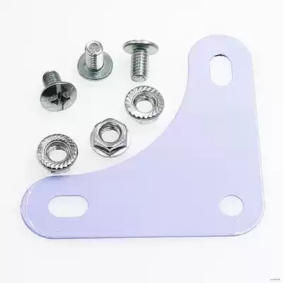 New product universal angle steel shelf screw punching angle iron made to thicken triangle cross large flat head square neck horse