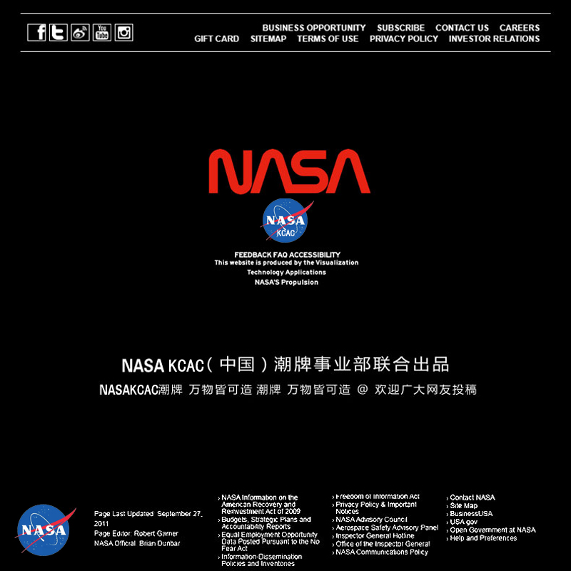 NASA联名春款卫衣 图1