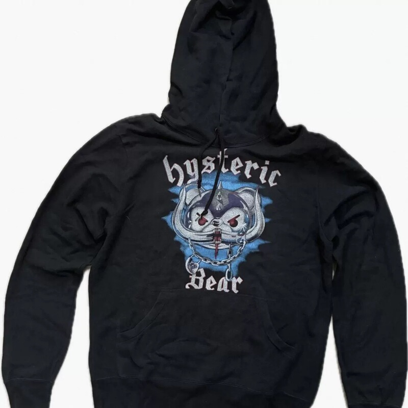 Autonomous Hysteric Glamour Amash Your Head Hoodie Casual Hooded Sweatshirt