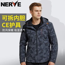 NERVE NEF cycling suit four seasons motorcycle men motorcycle suit pull pull casual jacket warm weatherproof fallproof