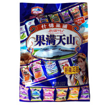  Xinjiang Fruit Mantian Mountain assorted preserved fruit 428g bag mixed flavor preserved fruit snacks Candied dried fruit leisure snacks