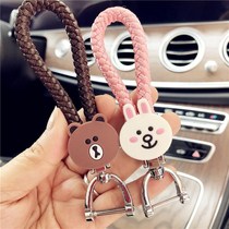 Key button Womens delicate and dirty web Red key buttons Ins creative key buttons Women cute little fresh car keys