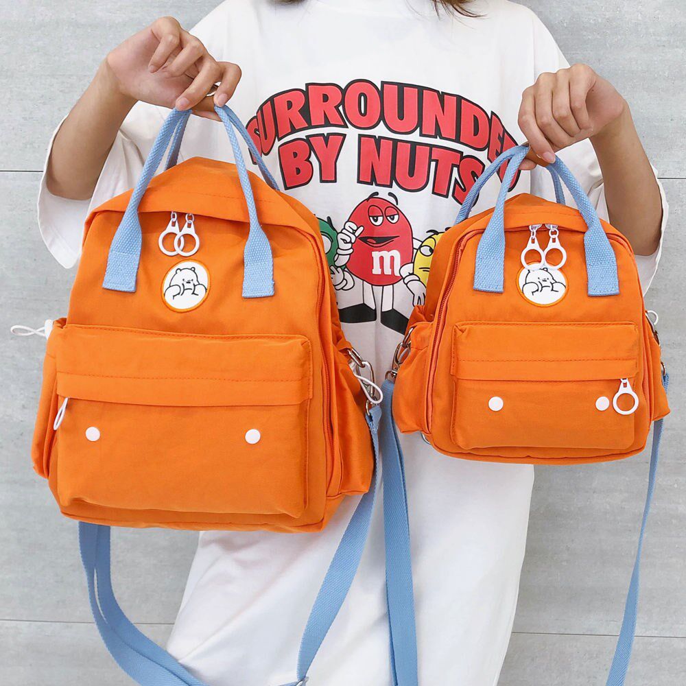 Out-of-the-door portable with Shoulder Bag Baby 2021 new double shoulder Fashion Mother and baby Small to go out to young