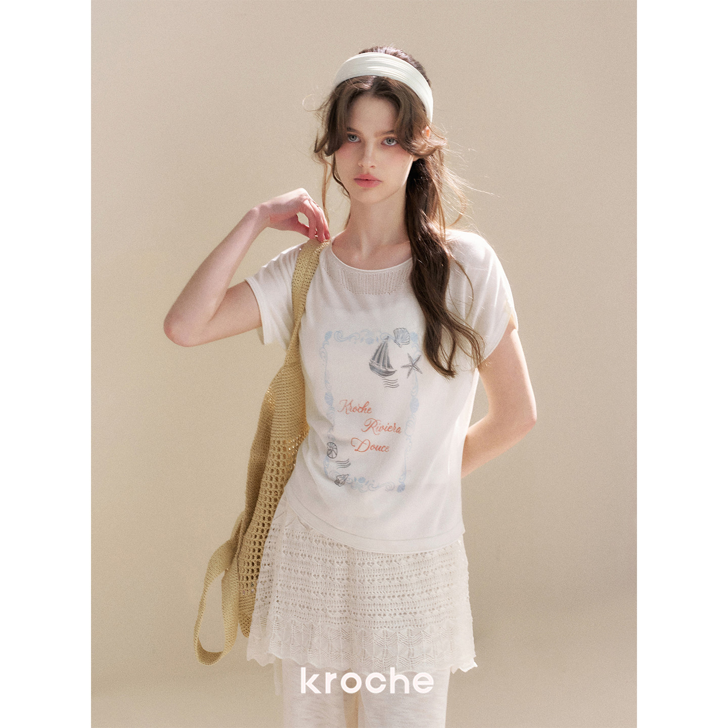 KROCHE 半袖 Tシャツ KPC9093