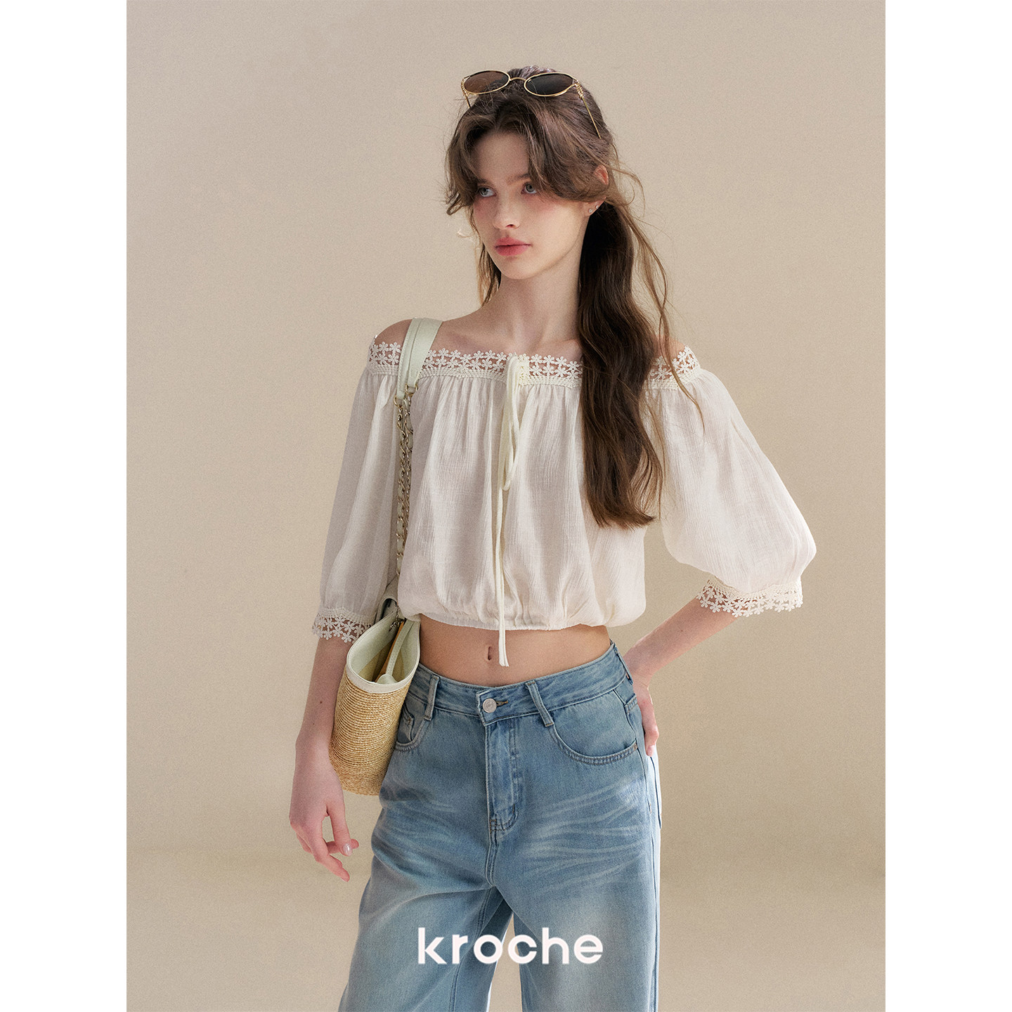 KROCHE アシンメトリー セットアップ