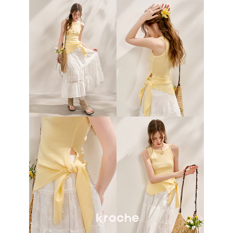 KROCHE アシンメトリー キャミソール KOQ1012