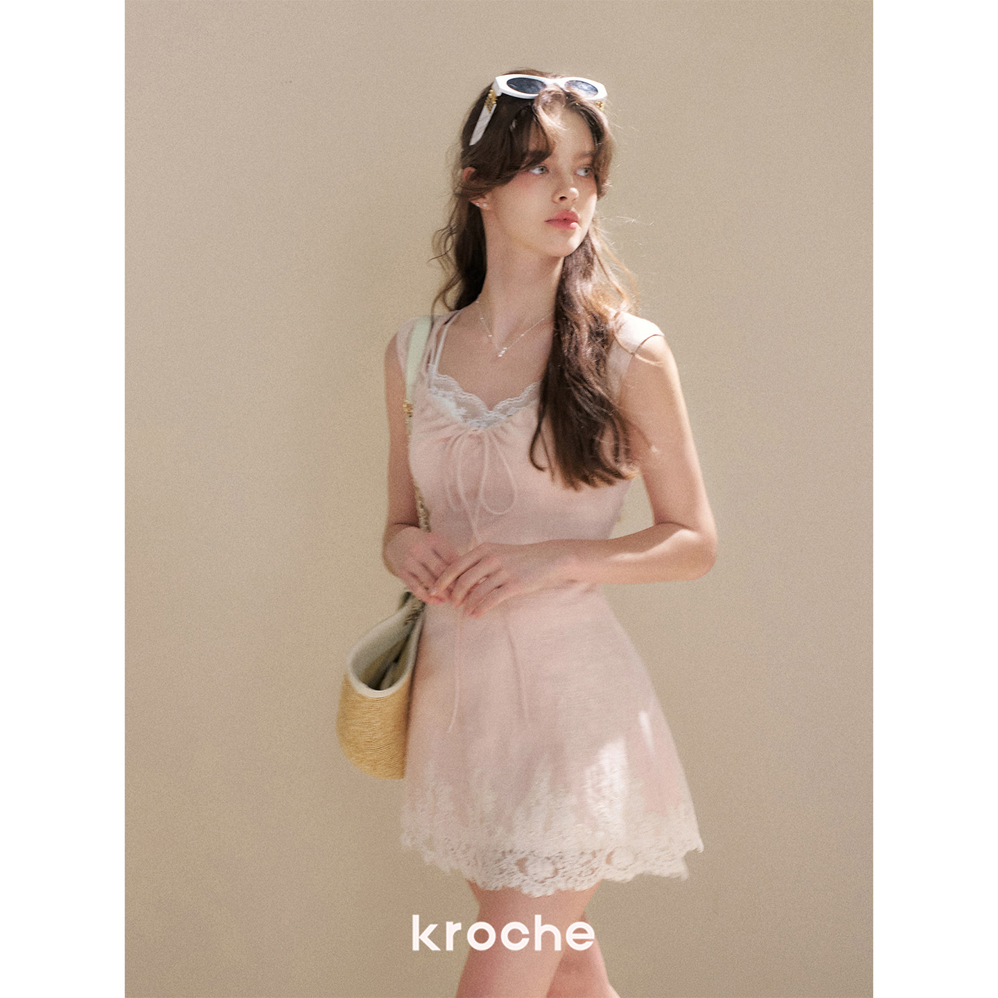 KROCHE レース ワンピース