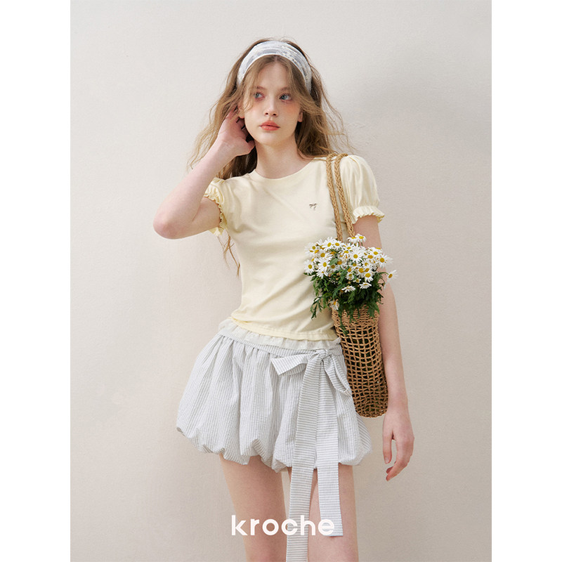 KROCHE リボン パンツ KDC9004