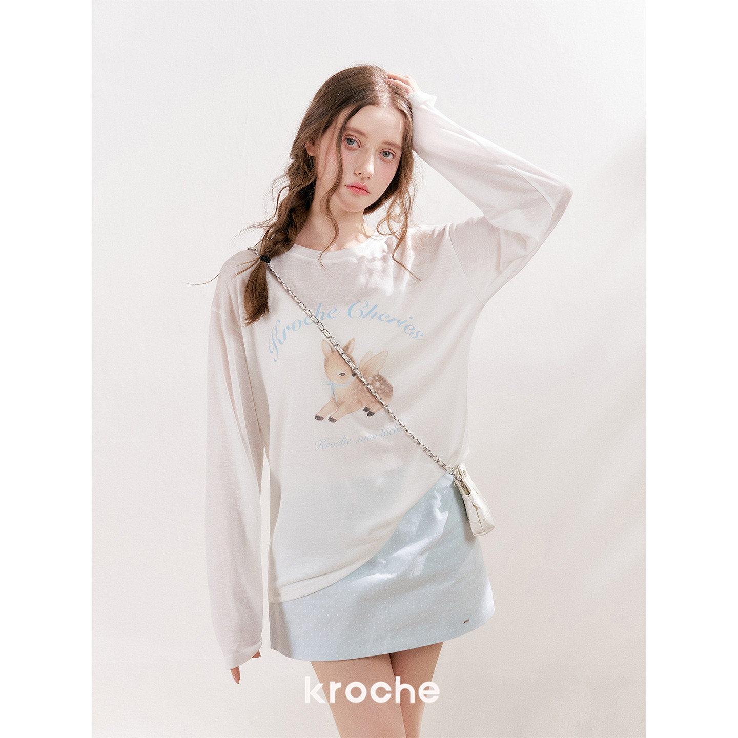 KROCHE プリント トップス KE4084