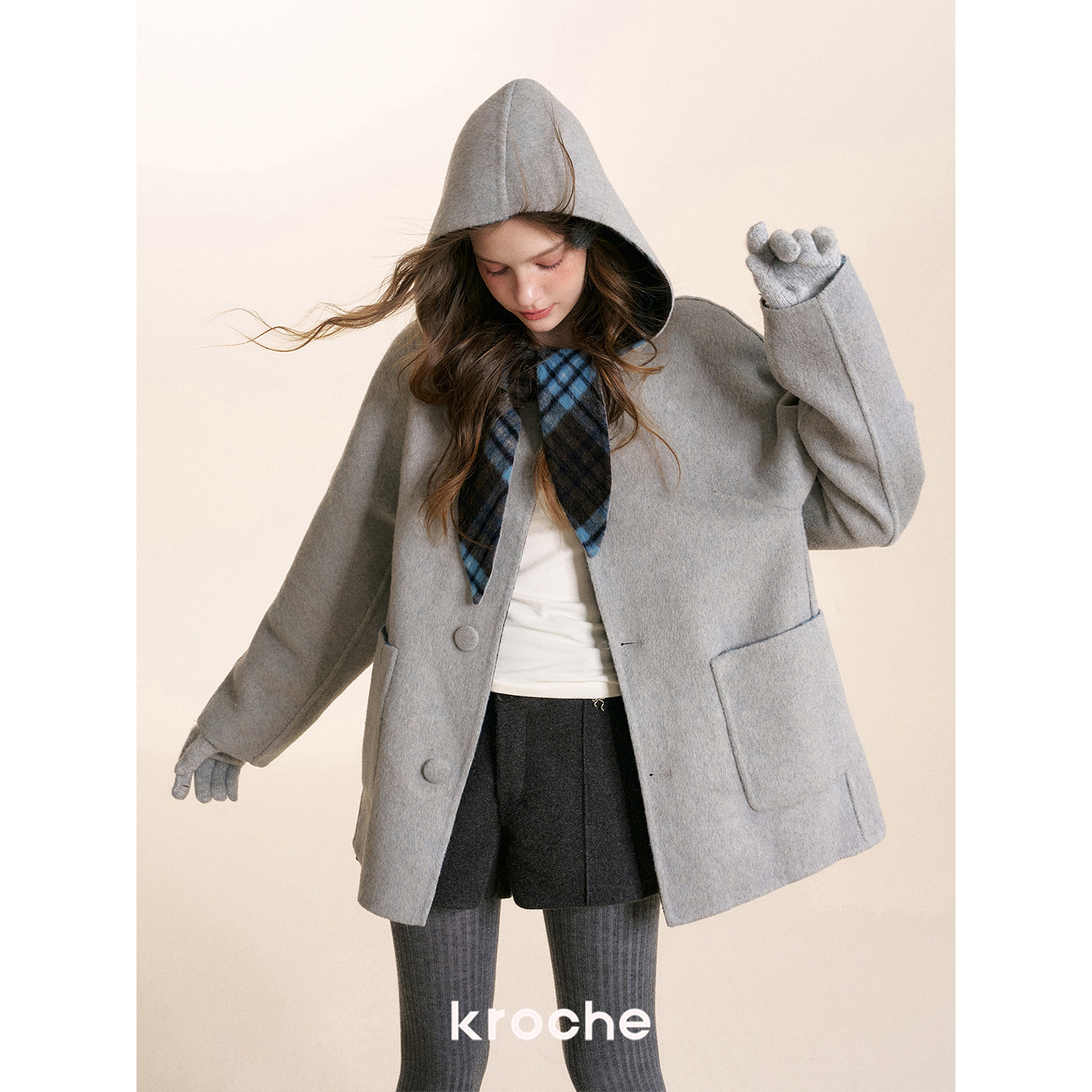 KROCHE ストレート パンツ KLC7025