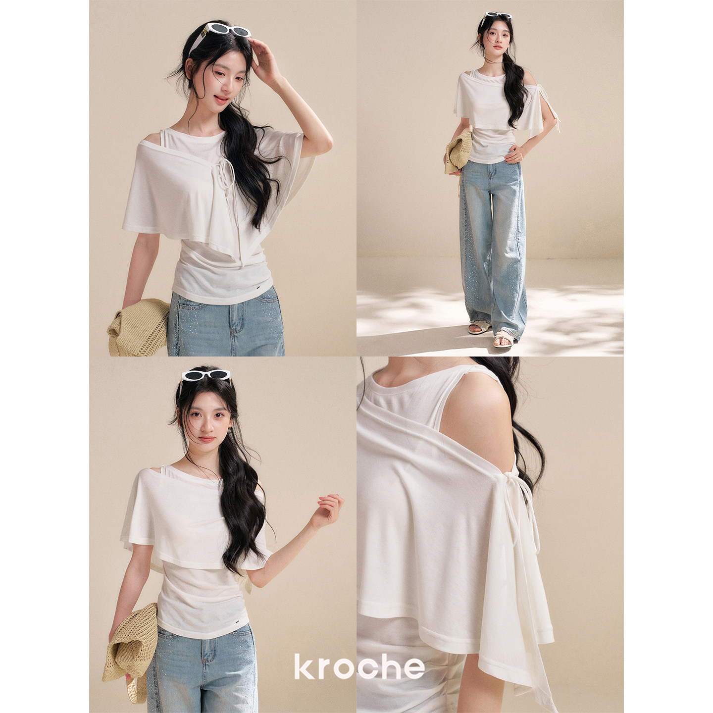 KROCHE Tシャツ KEC4056