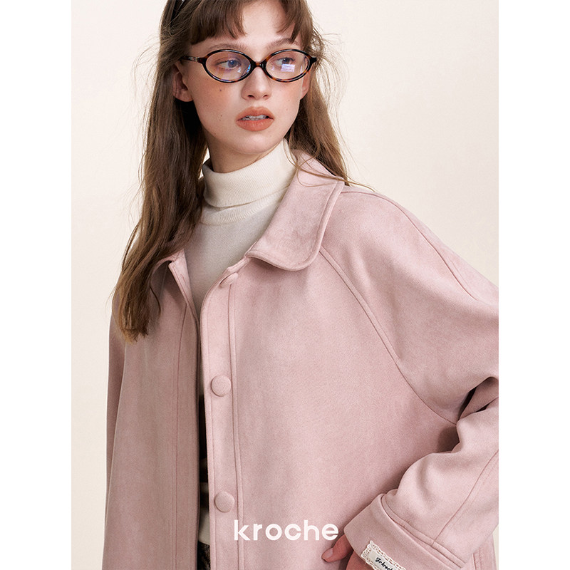KROCHE 丸襟 コート KB4527
