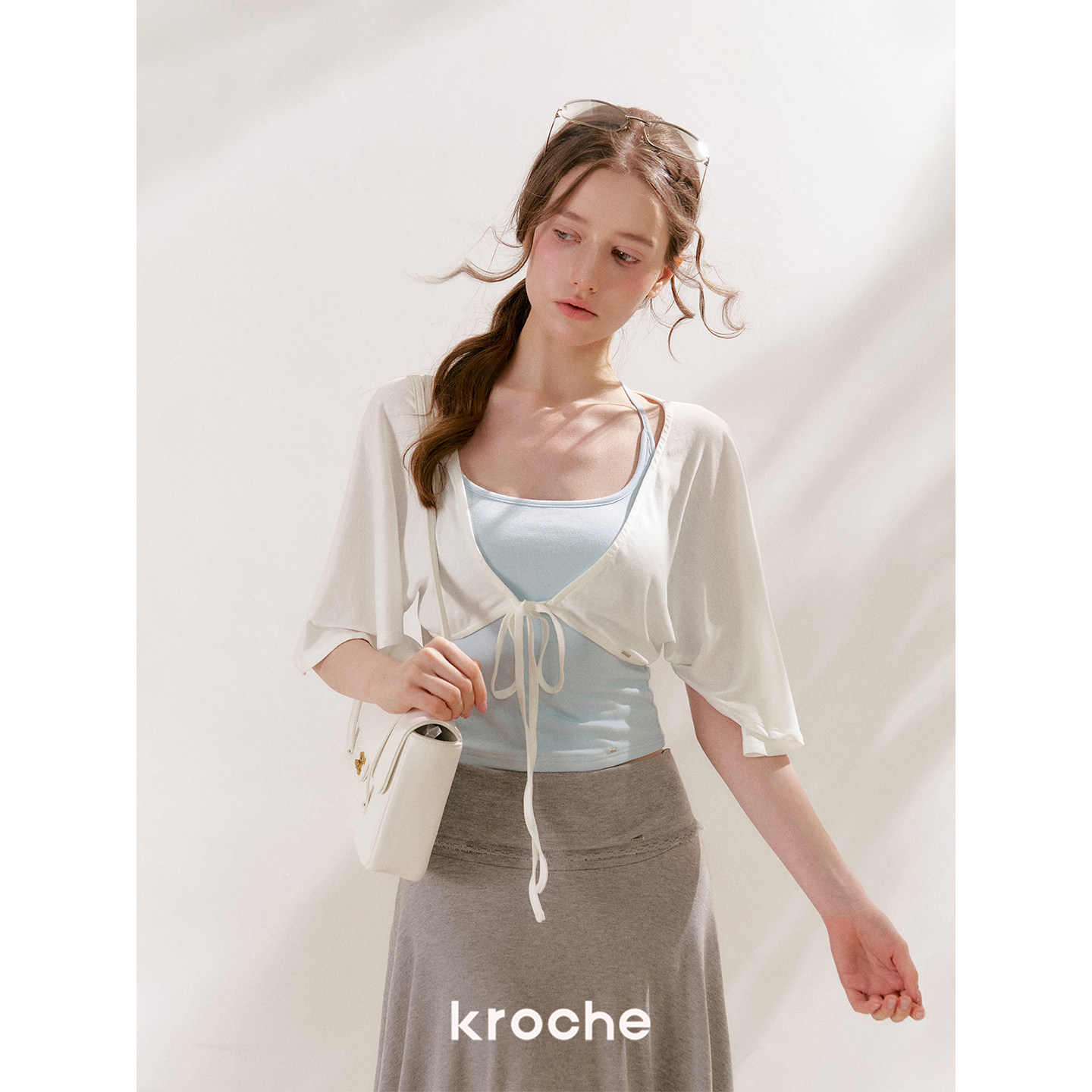 KROCHE ホルターネック Tシャツ KPK8070