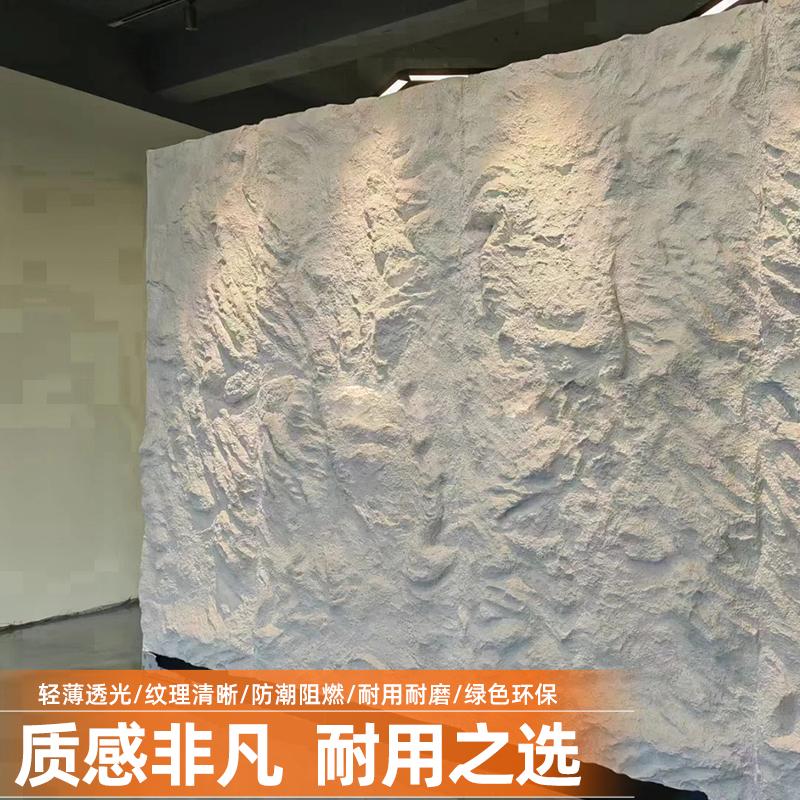 透光大板超薄天然石材岩板：打造女朋友最喜欢的梦幻床头背景墙