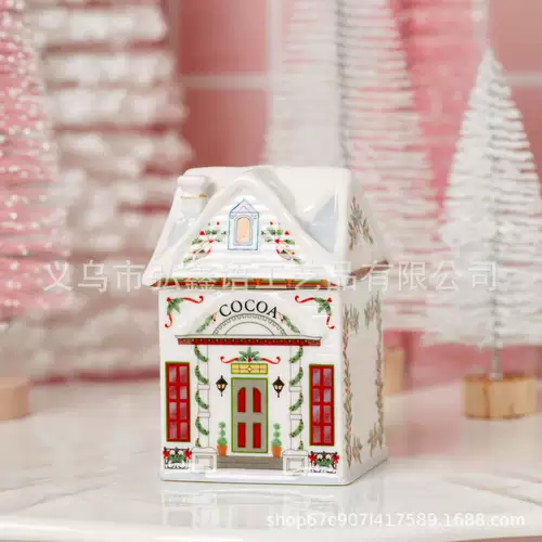 Креативная мультяшная маленькая настольная хижина, рождественский декор, (Трансграничная торговля), подарок на день рождения