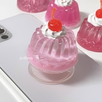 Silk Belated House Homemade Honey Peach Transparent Double Layer Jelly Cute Air Bag Bracket Swing Piece